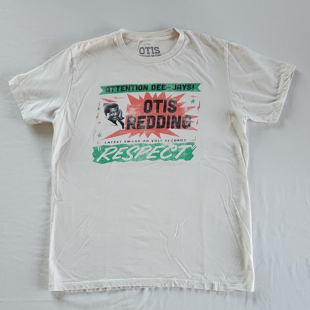 Redding White Graphic Tee - Respect Print